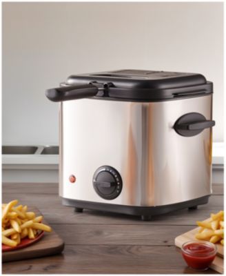 1.5 Quart Deep Fryer Stainless Steel