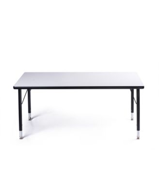 Chair and Table Set for Schools - Table  24 x 48 inch (60 x 120cm) - Height Adjustable Legs