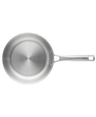 Essential Stainless Steel Shallow Round Frying Pan, 9.5"
