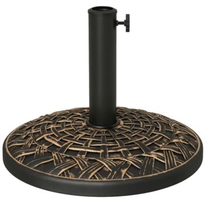 19" Patio Umbrella Base 26 lbs Umbrella Sd for 1.5"/1.9"
