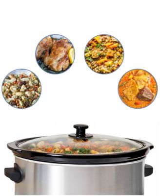 8.5 Quart Stainless Steel Digital Slow Cooker