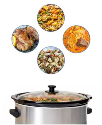 8.5 Quart Stainless Steel Slow Cooker