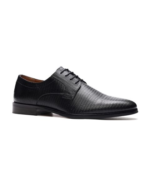Обувь Carlos by Carlos Santana Men's Miles Derby Dress Shoe, цвет: Чёрный кожаный