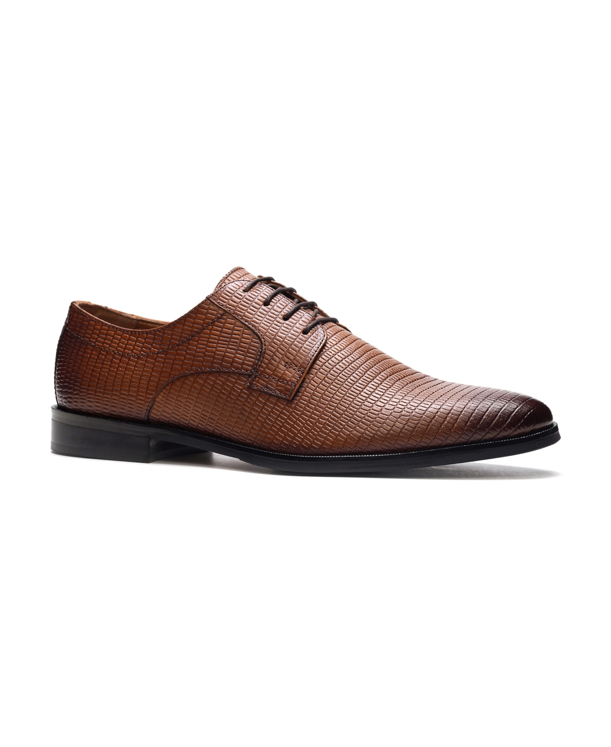 Men's Miles Derby Dress Shoe - Tan leather