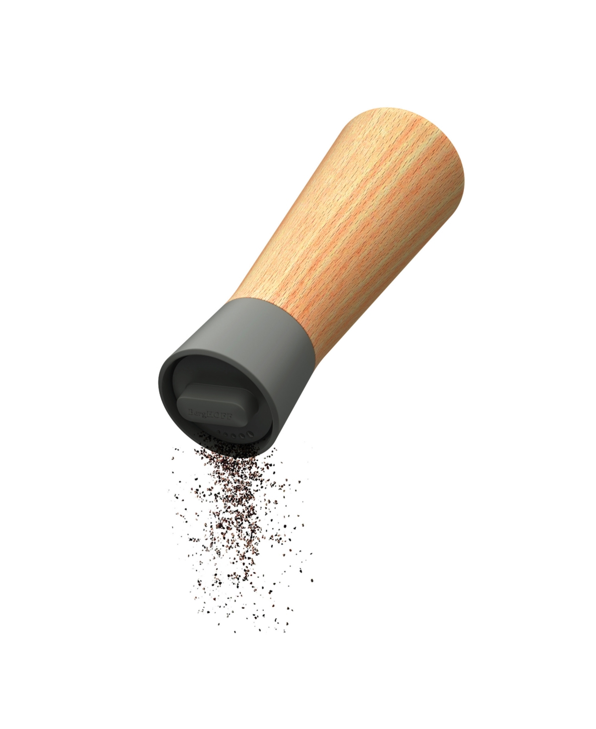 Berghoff Leo Balance Rubberwood Covered Spice Grinder In Moonmist