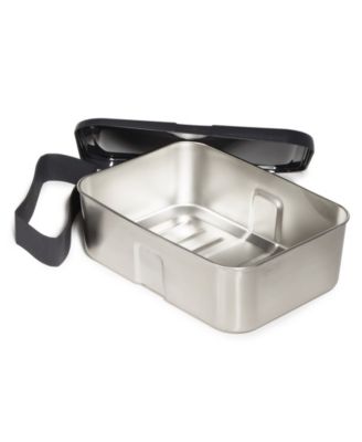 Essentials 6-Pc. Stainless Steel Lunch Box, Set for 2