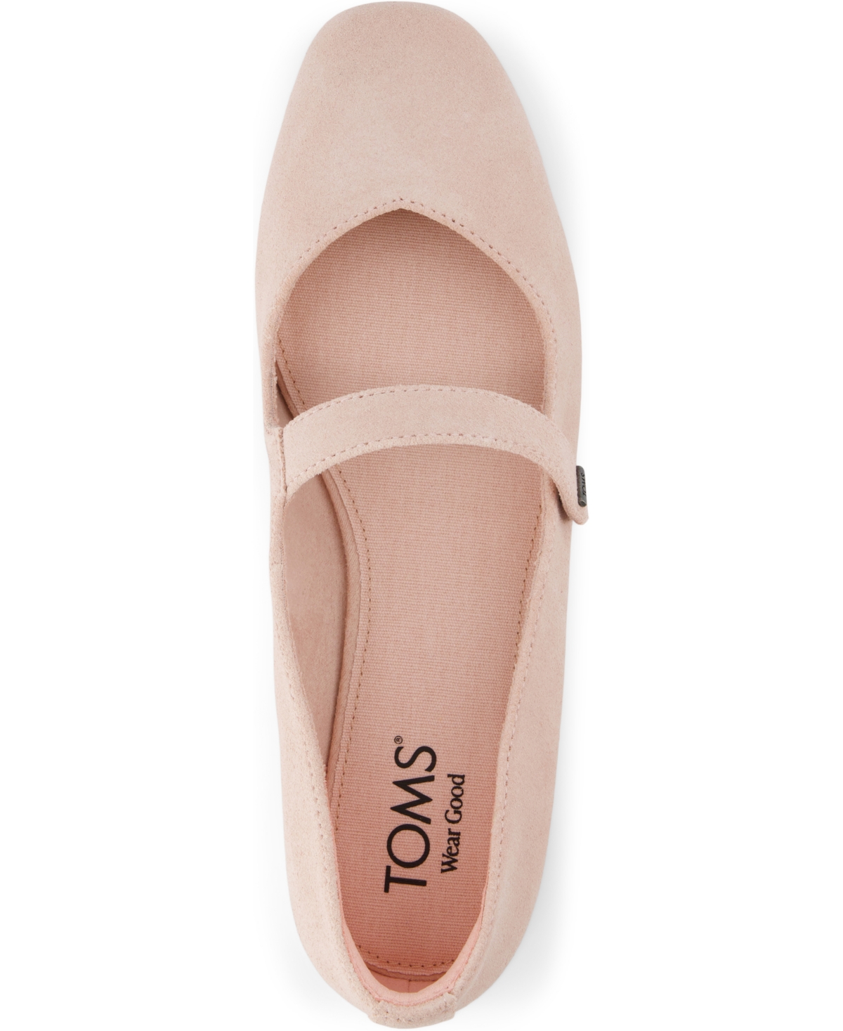 TOMS WOMEN'S BIANCA MARY JANE SLIP-ON FLATS 
