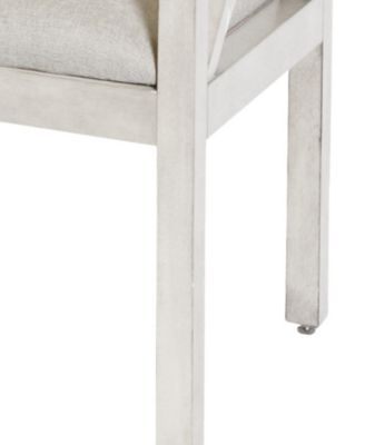 18.5" Wood Amanda Transitional Bench