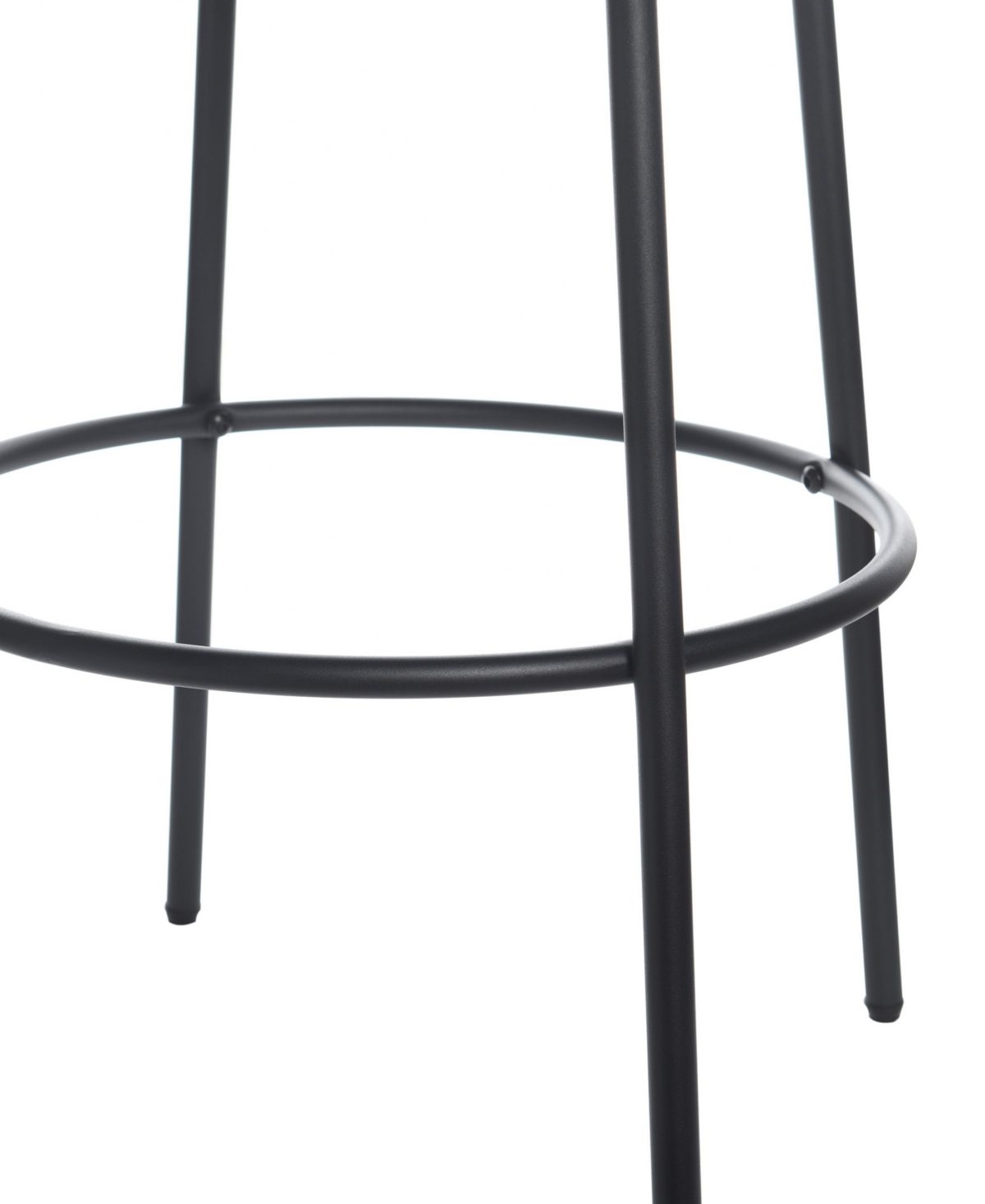 Shop Stylecraft Home Collection 29" Soloist Boucle Upholstered Minimalist Bar Stool In Tangerine