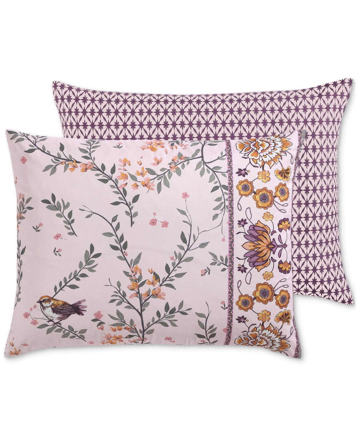 Hallmart Collectibles Triliana 8-pc. Comforter Sets, Exclusively At Macy's In Yellow,pink
