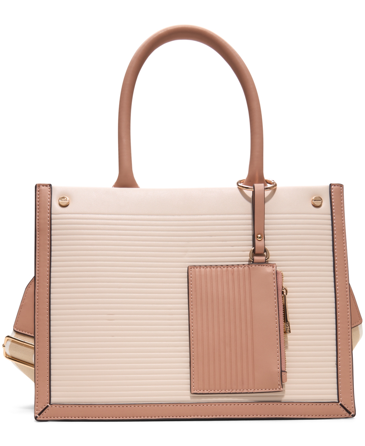 Aldo Daspias Medium Satchel Bag In Bone