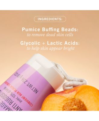 KP Bump Eraser Body Scrub With 10% AHA - Peach, 8 oz.