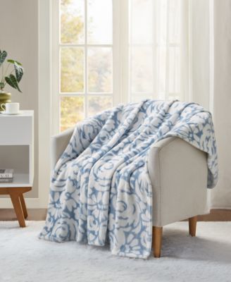 Cozy Plush Printed Throw, 50" x 70"