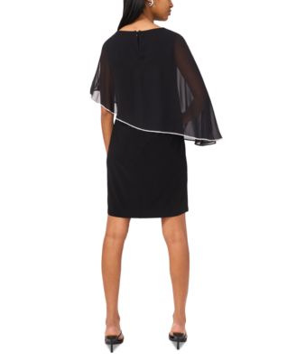 Petite Capelet Shift Dress