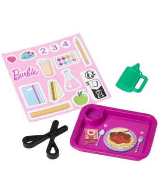 Teacher Doll with Brunette Fashion Doll, 1 Toddler Doll, & Teaching Accessories