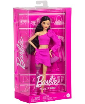 Deluxe Style 2 Doll in Pink Barbiecore Top and Skirt Set, Black Hair & Prosthetic Leg