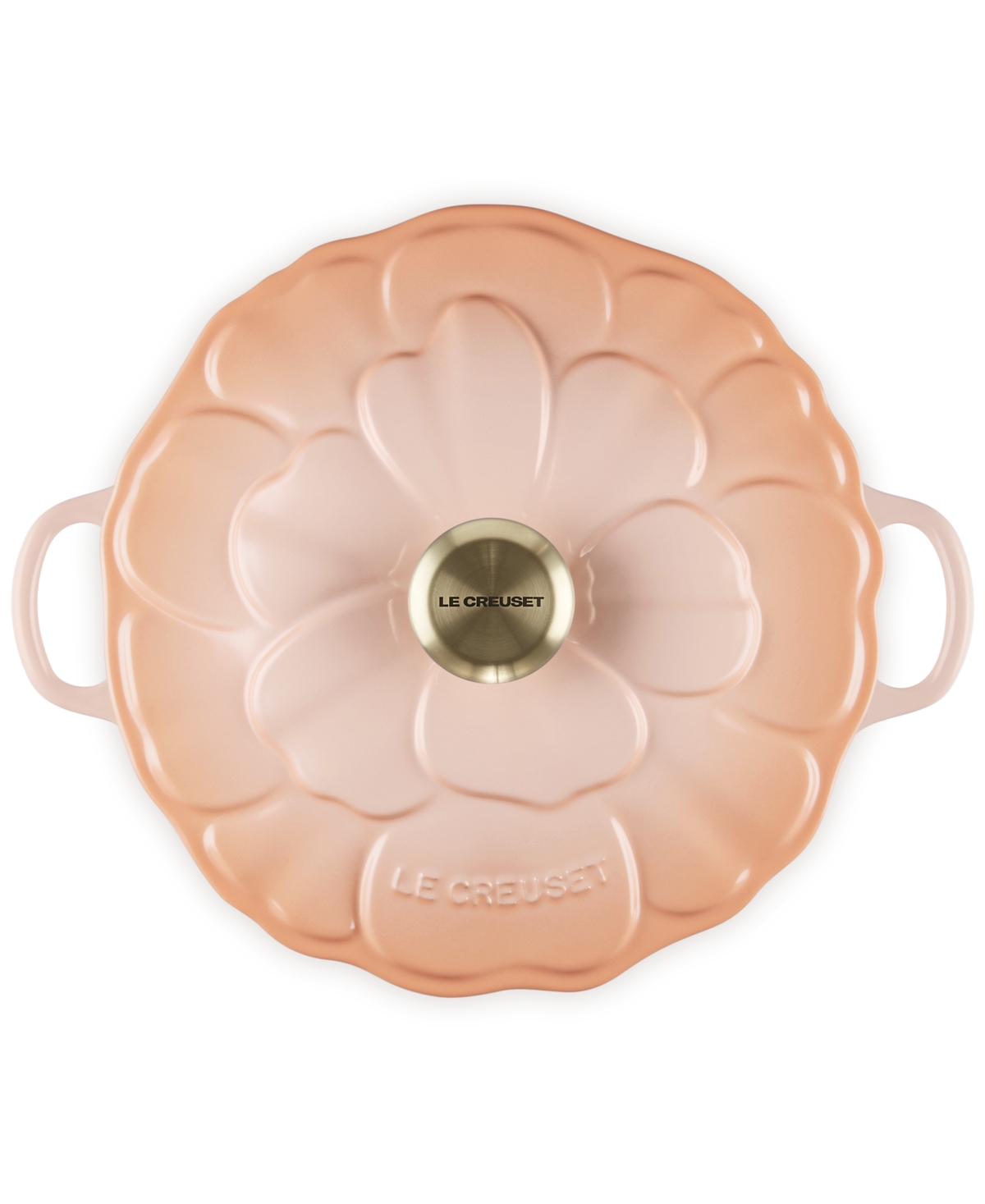 Le Creuset Enameled Cast Signature 2.25 Qt. Petal Braiser In Peche