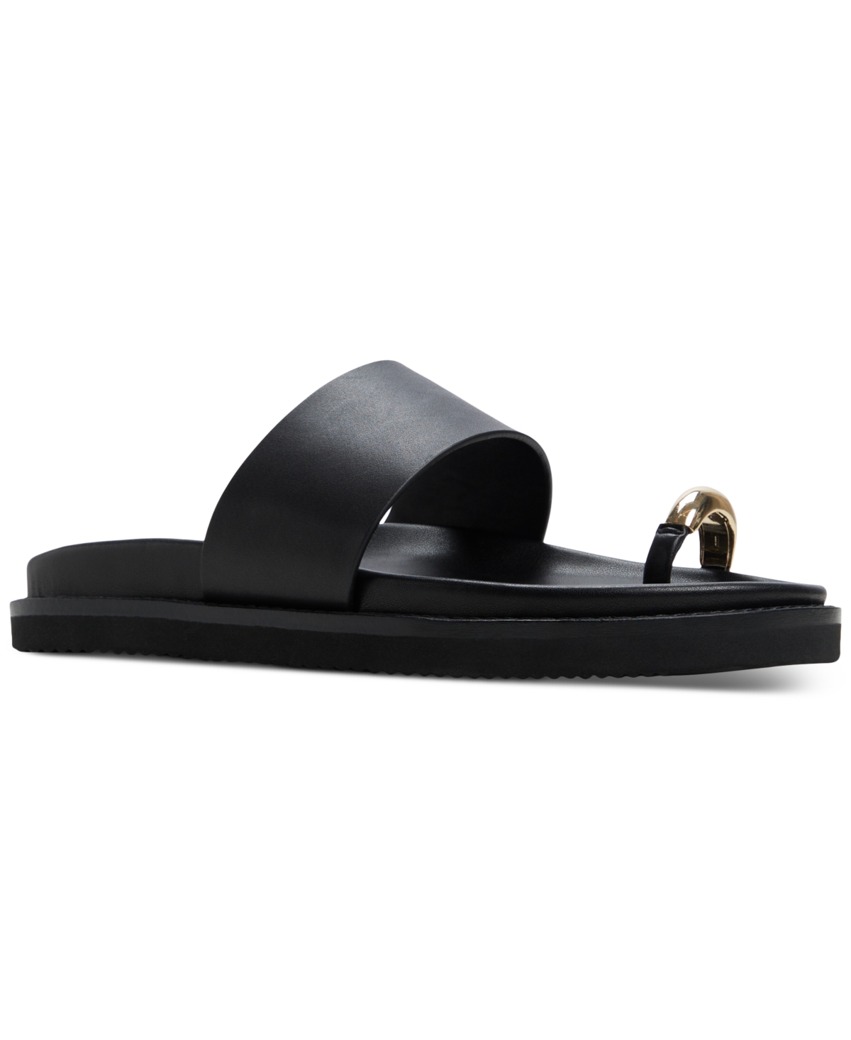 ALDO WOMEN'S BEACHSTROLL TOE-LOOP FOOTBED SLIDES 
