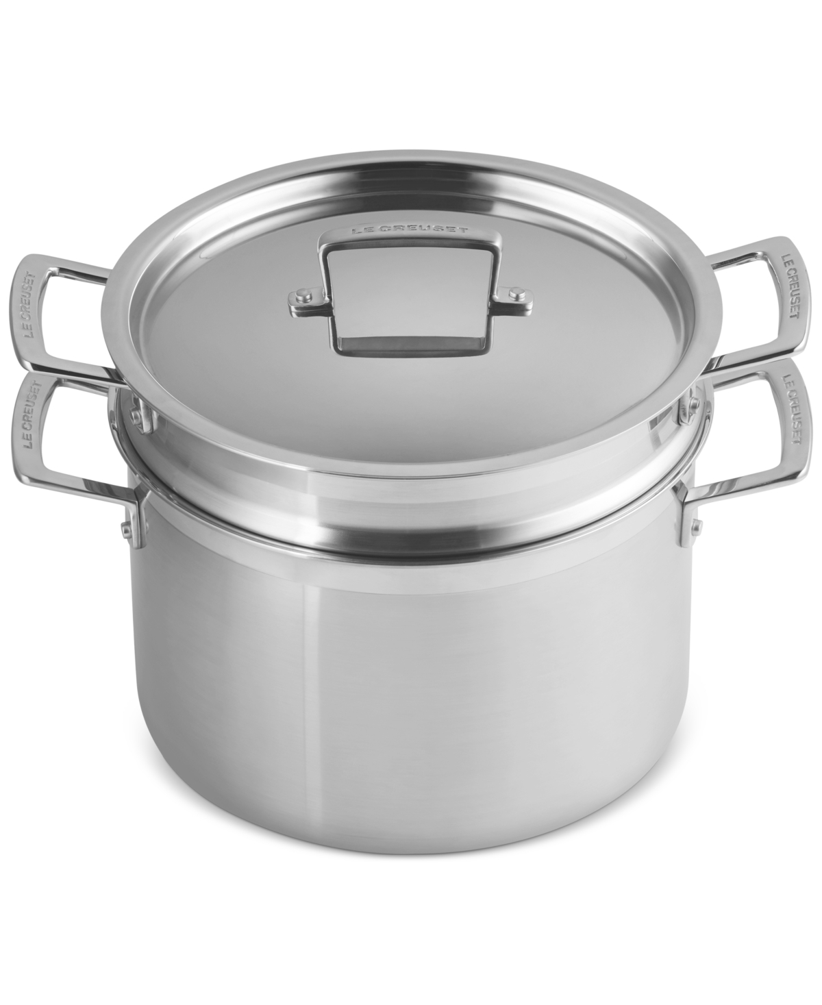Le Creuset Classic Stainless Steel 13-pc. Cookware Set In Stainless Steel
