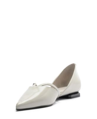 Women's Rue Buckle Pointed Toe Flats
