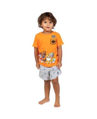 Big Boys T-Shirt and French Terry Shorts Outfit Set