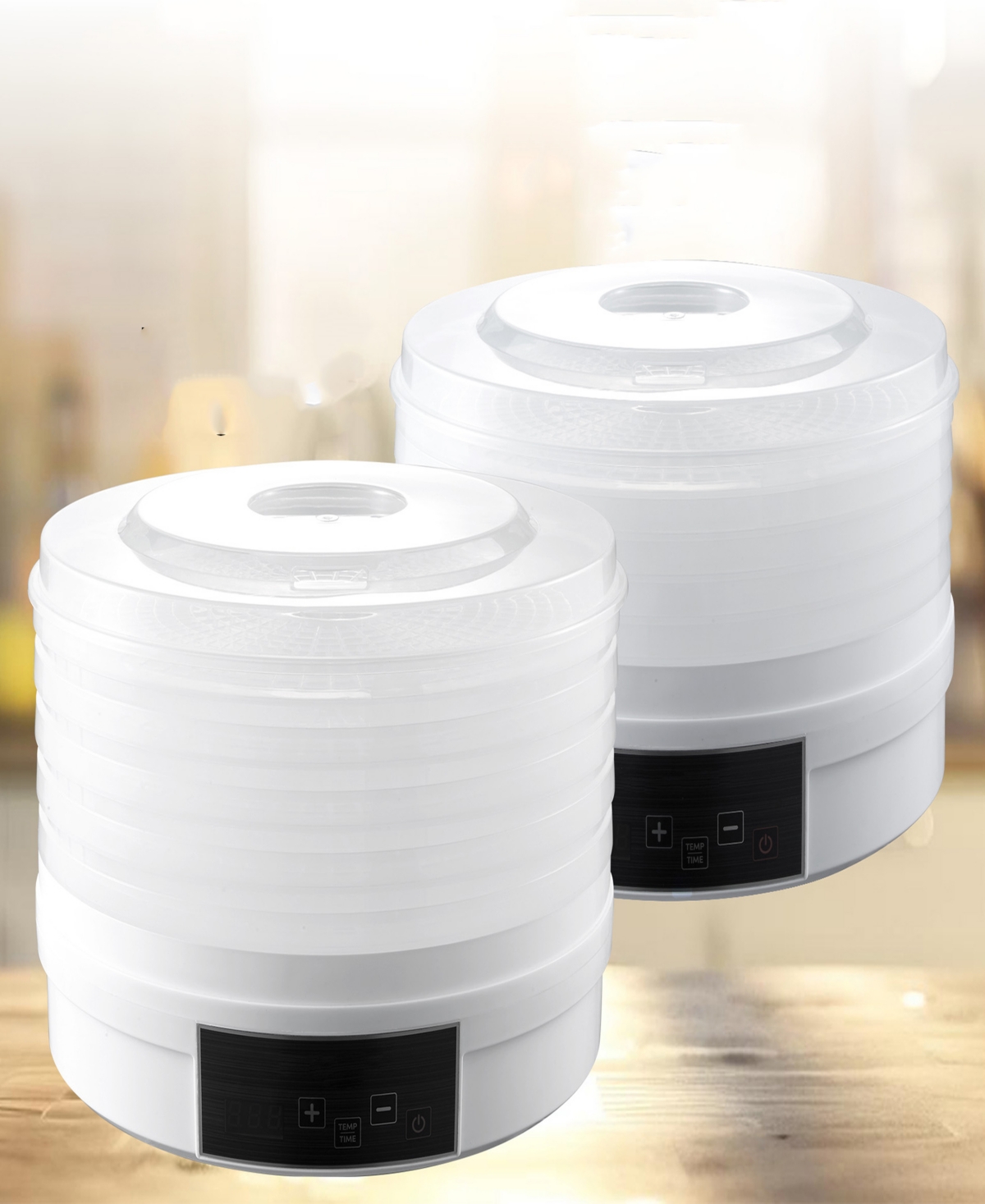 Elite Cuisine 5-tier Digital Food Dehydrator Efd770wd In White
