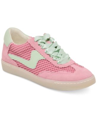 Women's Notice Mesh Low Profile Lace-Up Sneakers