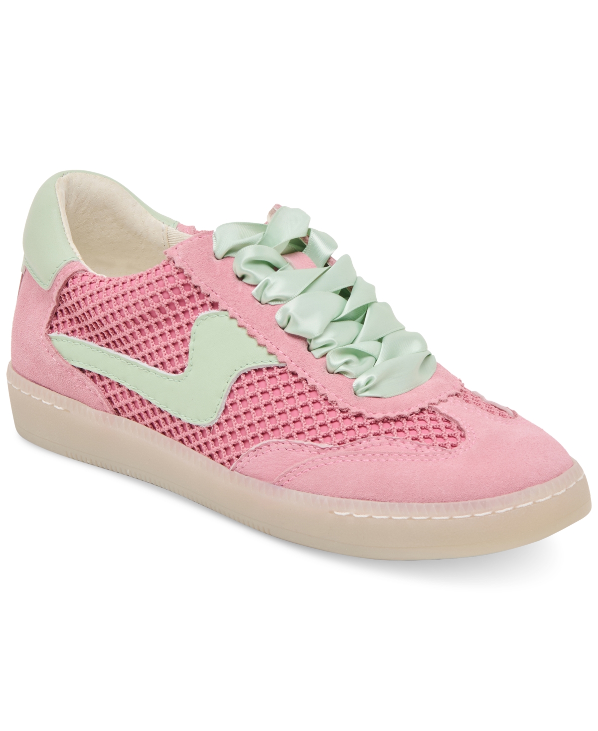 Dolce Vita Notice Mesh Sneaker In Rose Multi Mesh