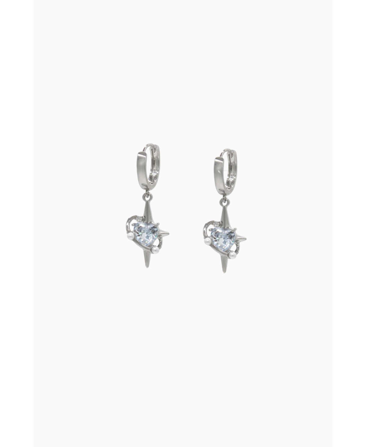 Cosmo Sparkle Earrings - Silver