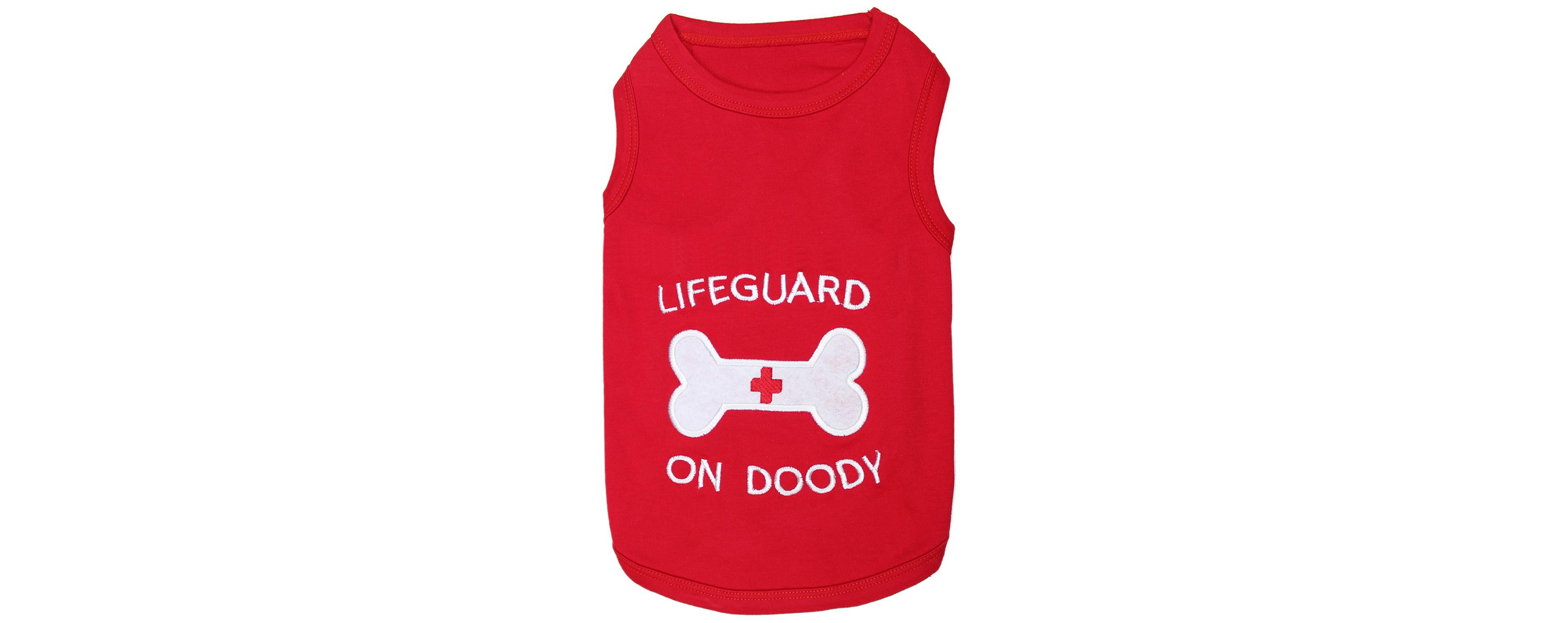 Parisian Pet Lifeguard on Doody Dog T-Shirt