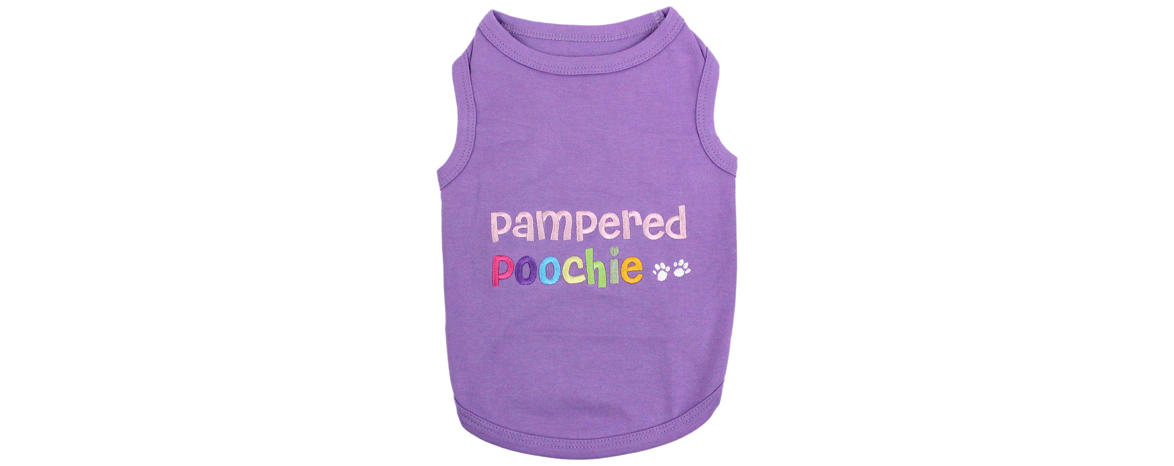 Parisian Pet Pampered Poochie Dog T-Shirt