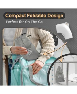 | Folding Travel Toilet Seat Trainer (White)