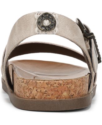 Women's Lance Strappy Open Round Toe Platform Sandals