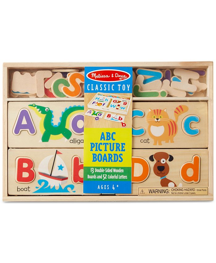 Melissa and Doug Kids ABC Alphabet Picture Boards Macy s