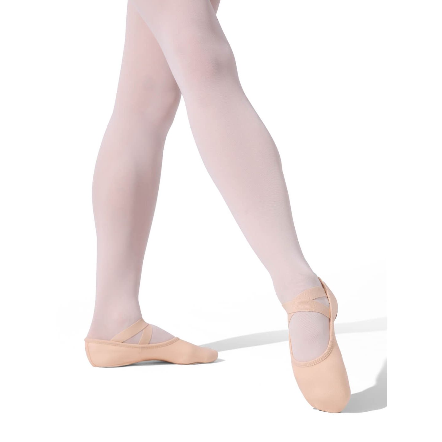 Женские тапочки Capezio Margot Canvas Ballet Slipper, цвет: Светлый розовый — фото 3
