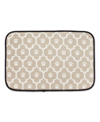 Pet Mat Lattice Paw Print