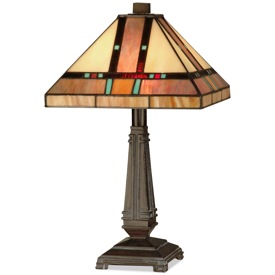 Dale Tiffany Hyde Park Mission Table Lamp   Lighting & Lamps   For The