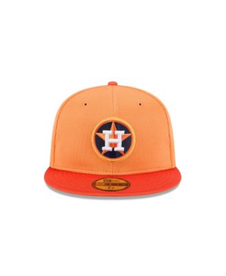 Men's Orange Houston Astros 2025 Spring Training 59FIFTY Fitted Hat