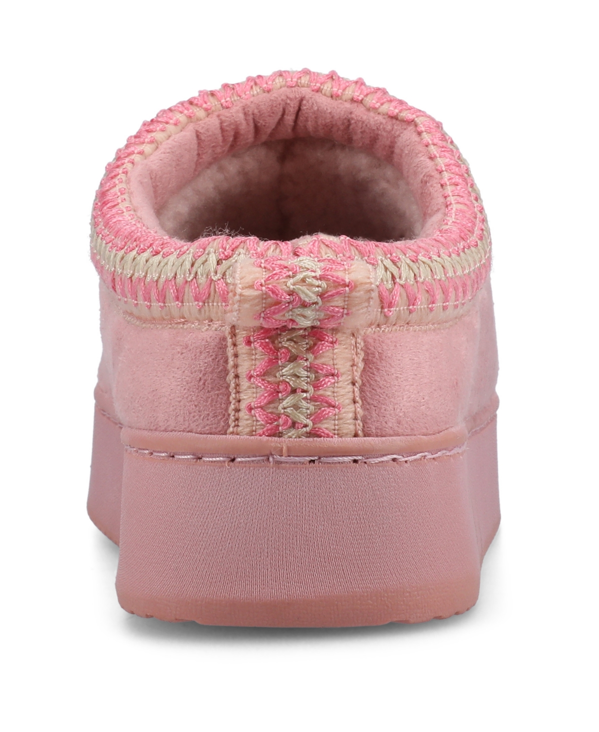 Journee Collection Women's Connway Round Toe Slippers In Rose