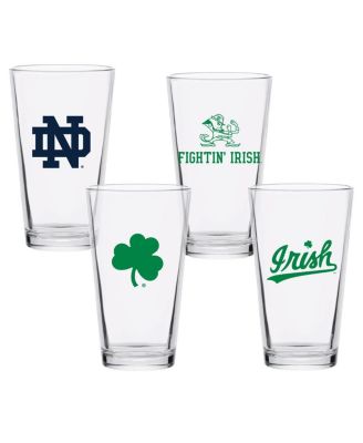 Indigo Falls - Notre Dame Fighting Irish 16oz. Collector Pint Glass Four-Set