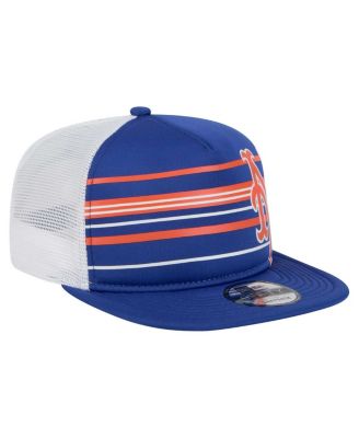 Men's Royal New York Mets 9FIFTY A-Frame Trucker Snapback Hat