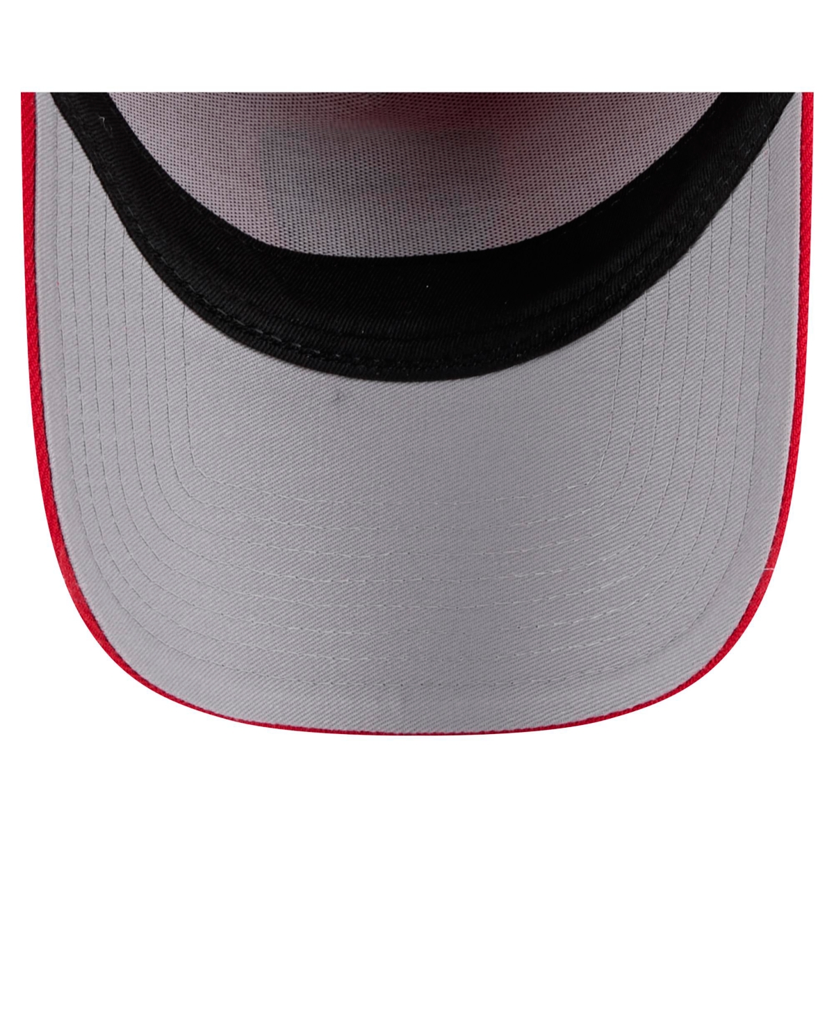 New Era Men's Red Carolina Hurricanes Core A-frame 9forty Adjustable Hat In Red