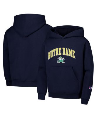 Champion - Big Boys and GIrls Navy Notre Dame Fighting Irish Campus Pullover Hoodie