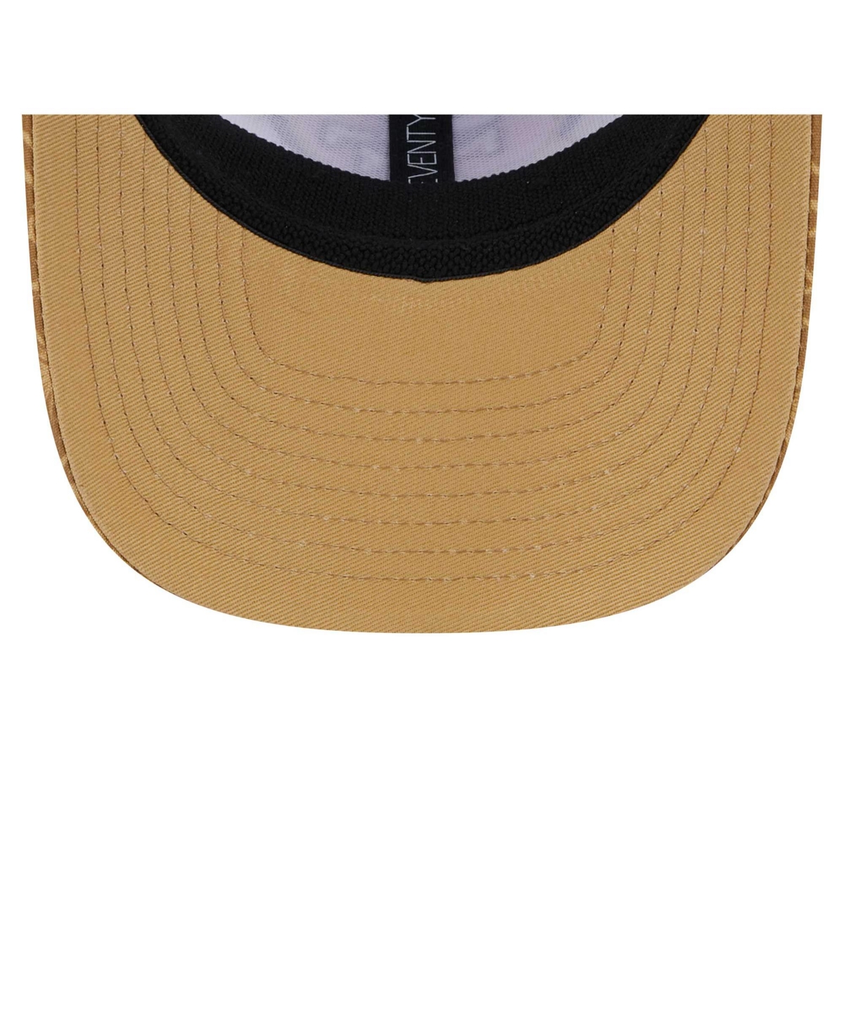 NEW ERA MEN'S WHITE/GOLD SAN FRANCISCO 49ERS AAPI APEX COLLECTION FLORAL 9SEVENTY STRETCH-SNAP HAT 