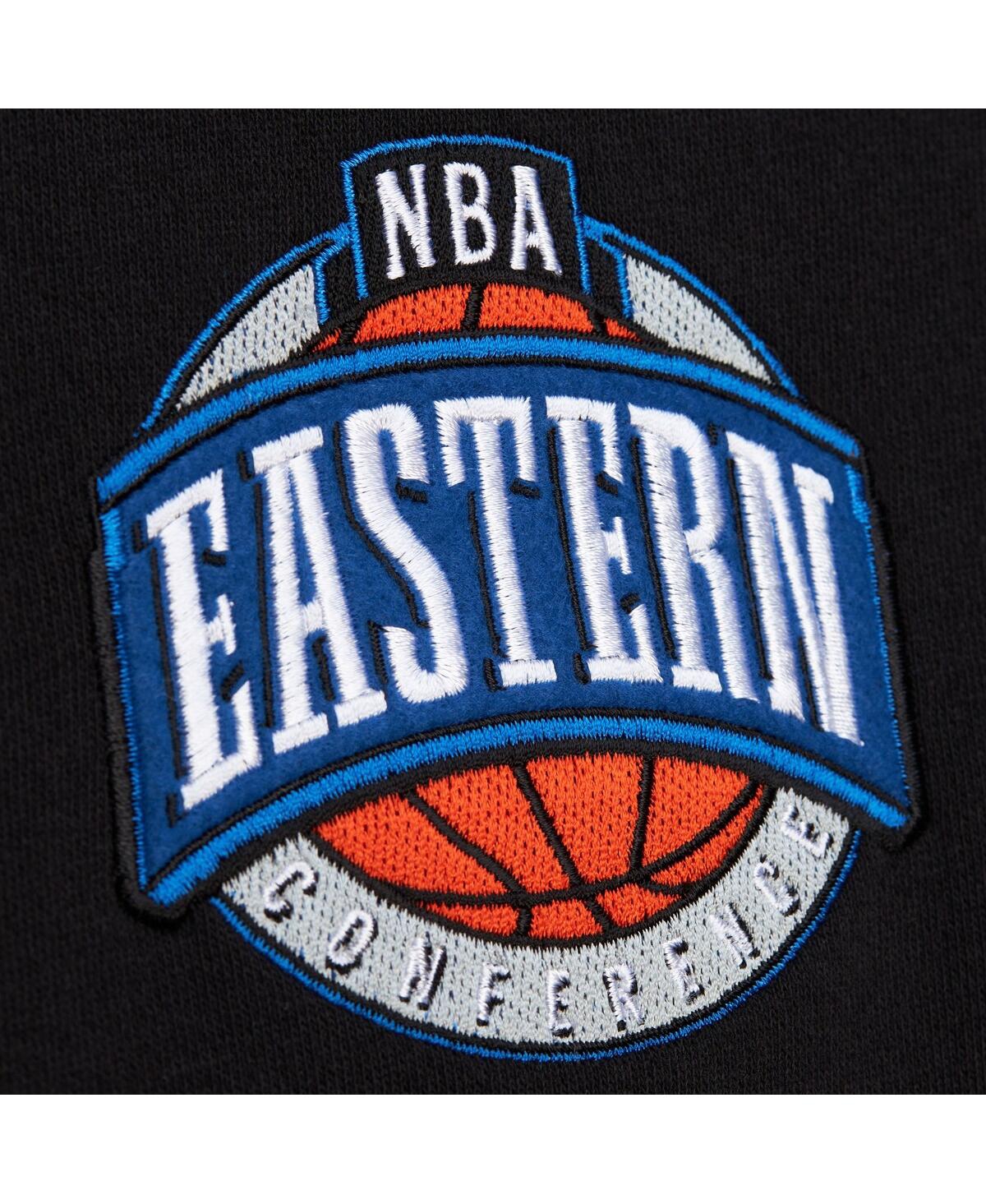 Mitchell & Ness Men's Black Boston Celtics Hardwood Classics Blackout Collection Pullover Hoodie In Black