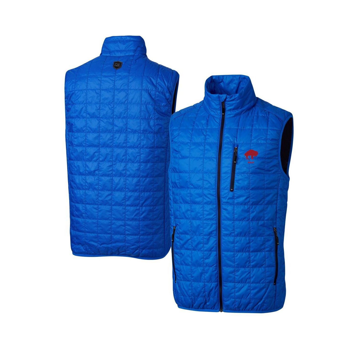 Men's Royal Buffalo Bills Big & Tall Rainier PrimaLoft Eco Insulated Full-Zip Puffer Vest