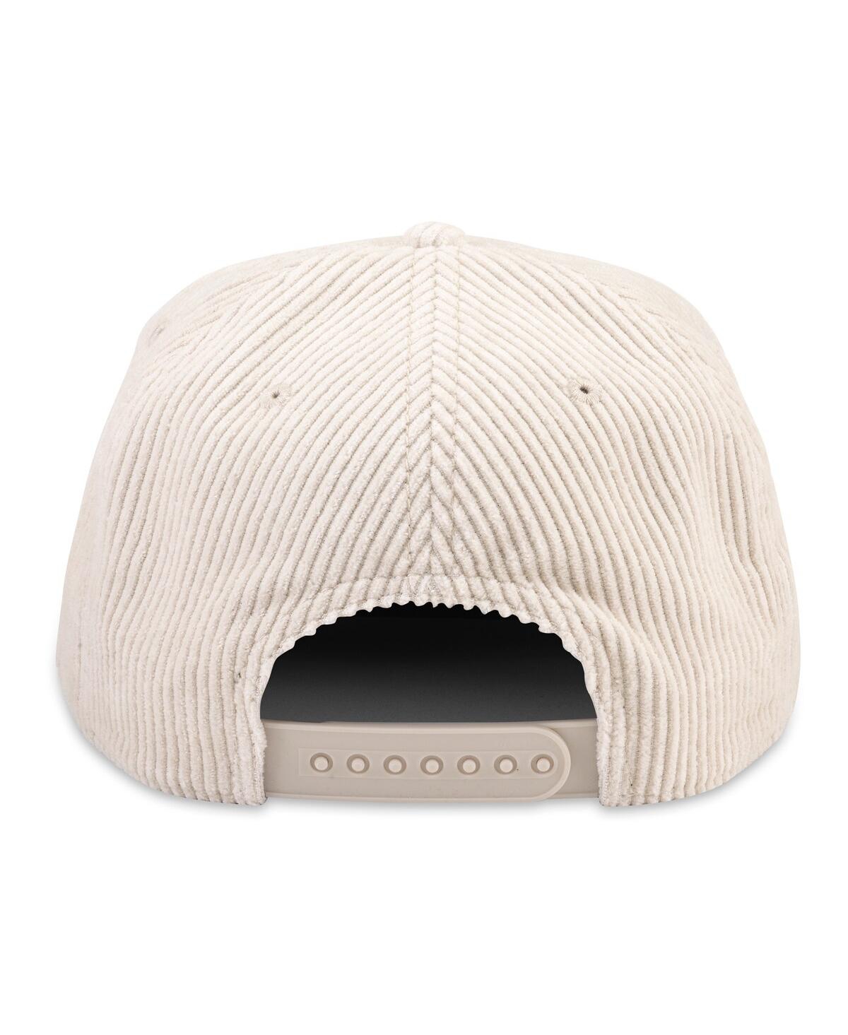 AMERICAN NEEDLE MEN'S WHITE COORS BALSAM WIDE WHALE CORDUROY ADJUSTABLE HAT 
