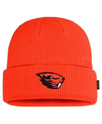 Nike - Men's Orange Oregon State Beavers 2024 Sideline Terra Cuffed Knit Hat