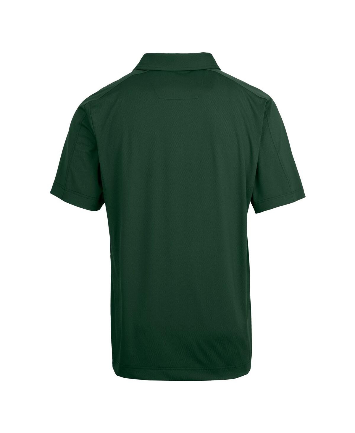 Cutter & Buck Men's Hunter Green Arnold Palmer Invitational Prospect Textured Stretch Polo In Hunter Green