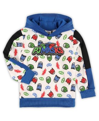 Preschool White PJ Masks Pullover Hoodie and Joggers Set